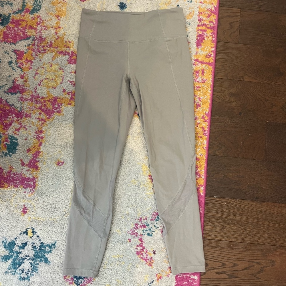 Athleta Light Gray Leggings